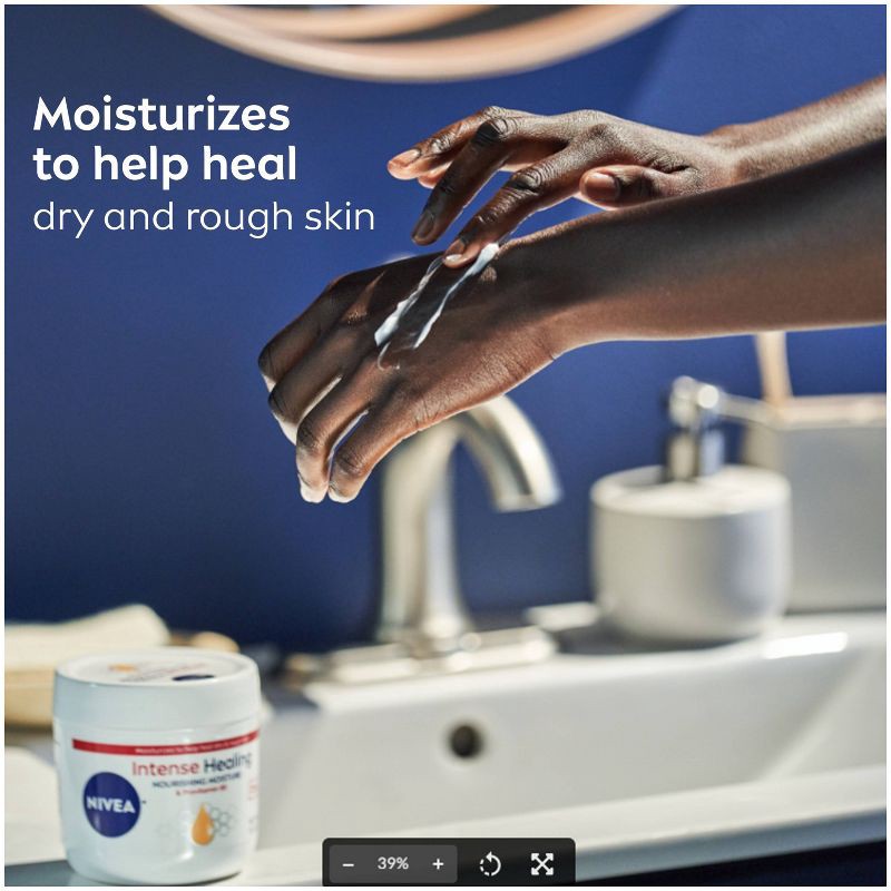 slide 7 of 7, NIVEA Intense Healing Body Cream Scented - 13.5oz, 13.5 oz