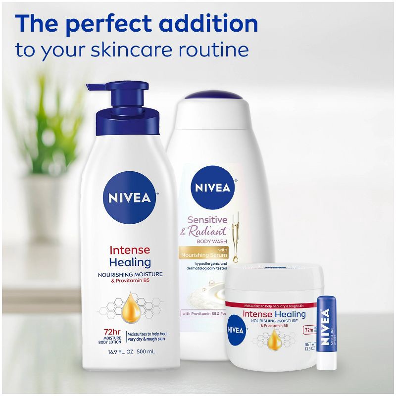 slide 3 of 7, NIVEA Intense Healing Body Cream Scented - 13.5oz, 13.5 oz