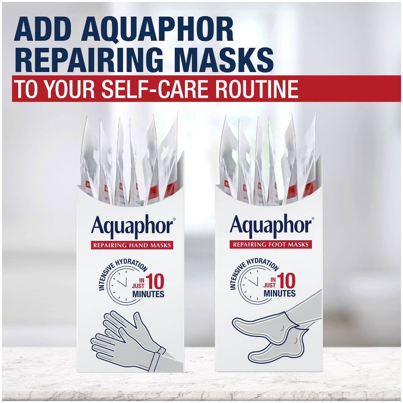 slide 11 of 12, Aquaphor Advanced Therapy Repairing Foot Mask - 0.7 fl oz, 0.7 fl oz