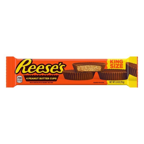 slide 1 of 1, Reese's Unwrapped Mini Peanut Butter Cups King Size, 2.5 oz