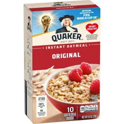 Quaker Instant Oatmeal Original - 10ct/9.8oz