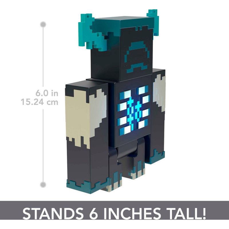 slide 5 of 7, Minecraft Warden Figure, 1 ct