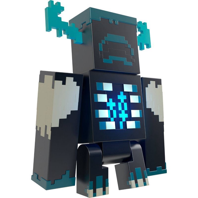 slide 1 of 7, Minecraft Warden Figure, 1 ct