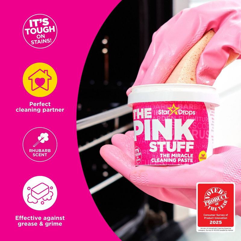 slide 4 of 20, The Pink Stuff Cleaning Paste - 17.63oz, 17.63 oz