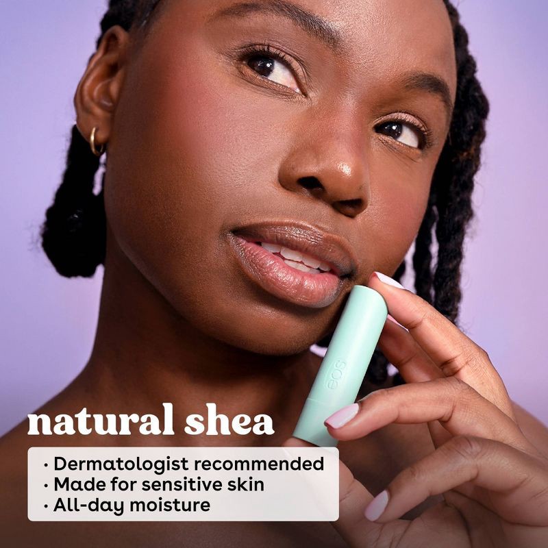 slide 4 of 7, eos Natural Shea Lip Balm - Birthday Cake - 0.28oz/2pk, 0.28 oz, 2 ct