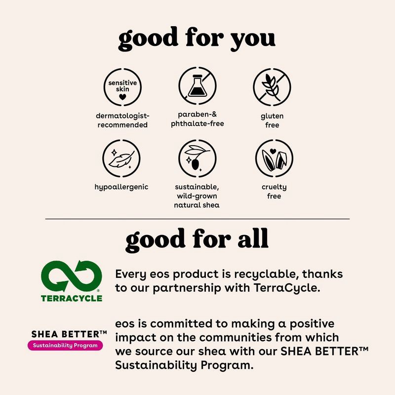 slide 7 of 7, eos Natural Shea Lip Balm - Birthday Cake - 0.28oz/2pk, 0.28 oz, 2 ct