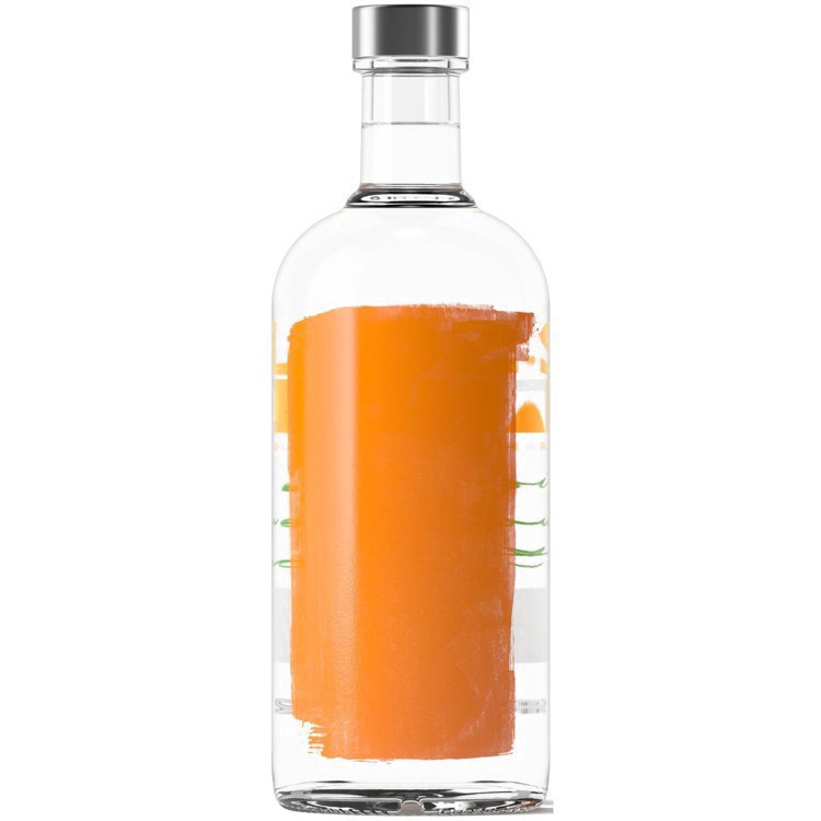 slide 7 of 34, Absolut Mandarin Vodka Bottle, 750 ml