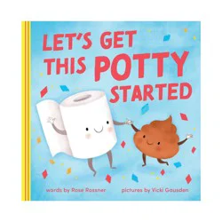 Sourcebooks Let's Get This Potty Started - (Punderland) by Rose Rossner (Board Book)