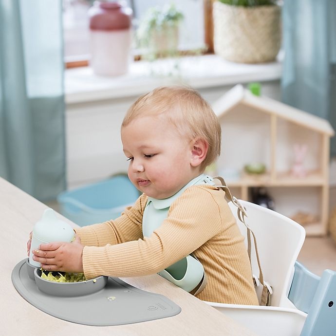 slide 4 of 4, Stokke ezpzBowls Placemat for Stokke Tripp Trapp Tray - Grey, 1 ct