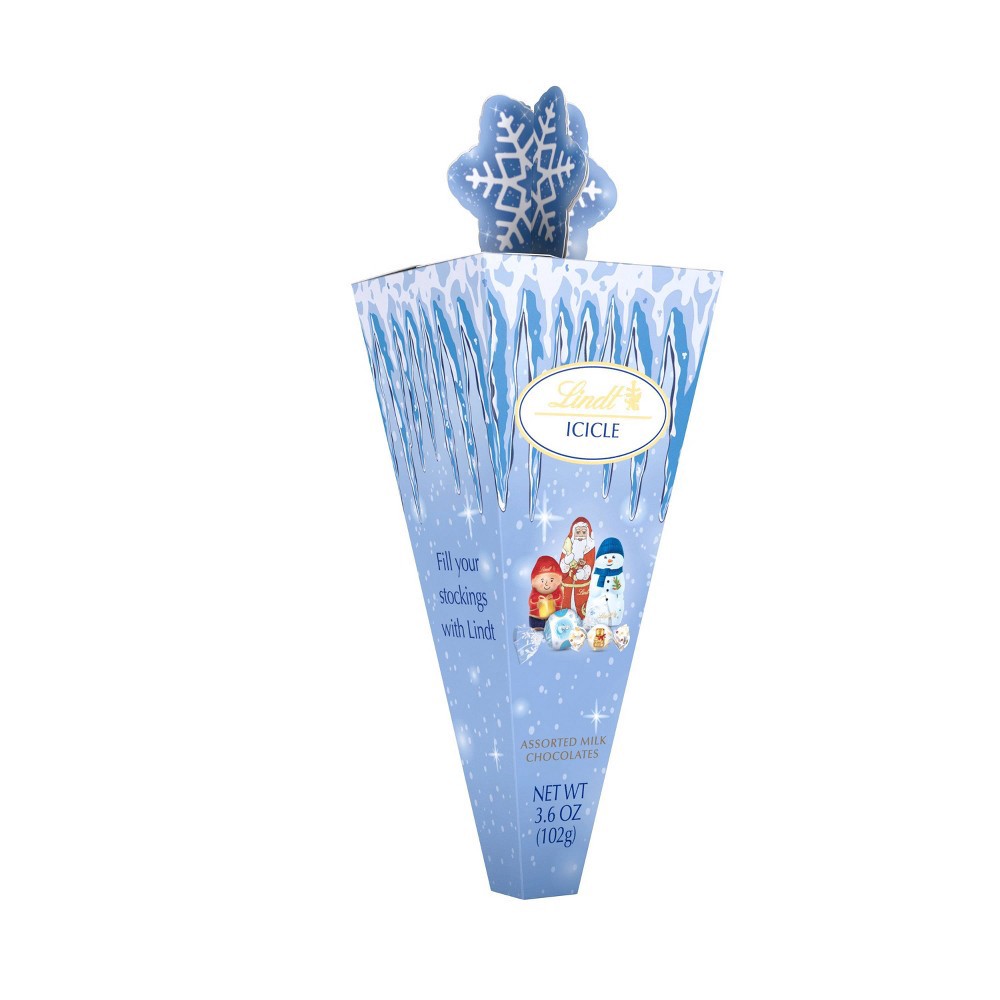 slide 3 of 3, Lindt Holiday Icicle Box - 3.6oz, 3.6 oz