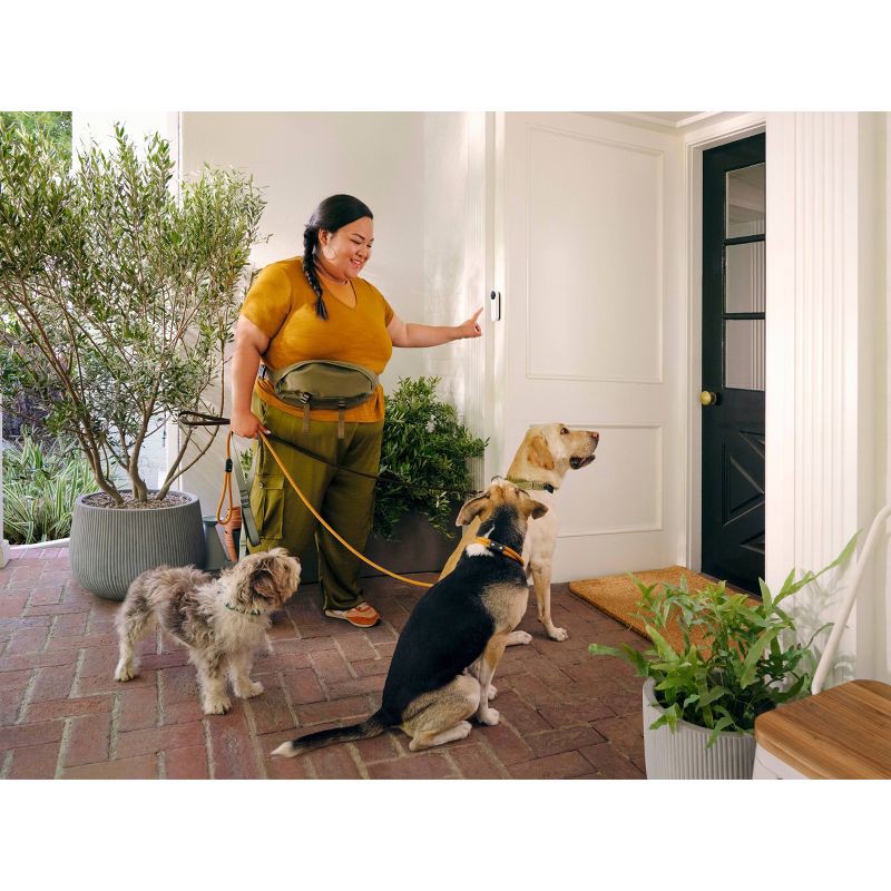 slide 6 of 7, Google Nest Doorbell (Wired) 2nd Generation - Snow, 1 ct