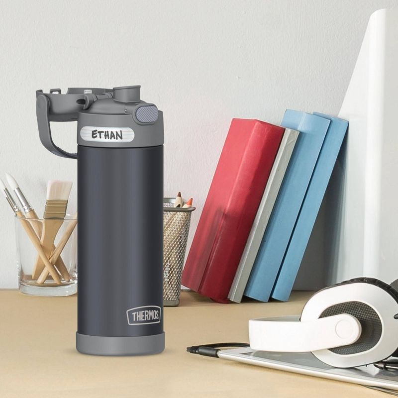 Thermos FUNtainer Vacuum Insulated Steel Water Bottle with Spout