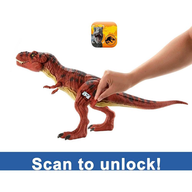 slide 2 of 6, Mattel Jurassic Park Electronic Real Feel Tyrannosaurus Rex (Target Exclusive), 1 ct