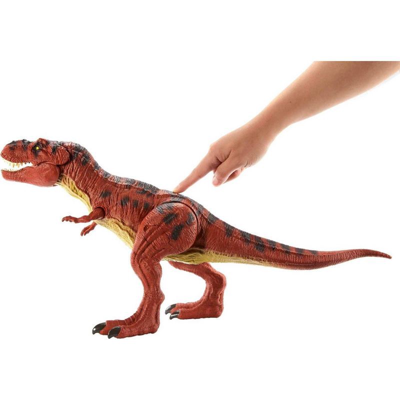 slide 4 of 6, Mattel Jurassic Park Electronic Real Feel Tyrannosaurus Rex (Target Exclusive), 1 ct