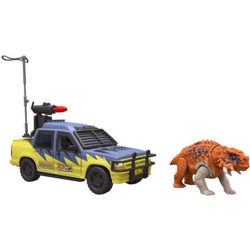 slide 1 of 6, Jurassic World Jurassic Park Track & Explore Vehicle Set (Target Exclusive), 1 ct