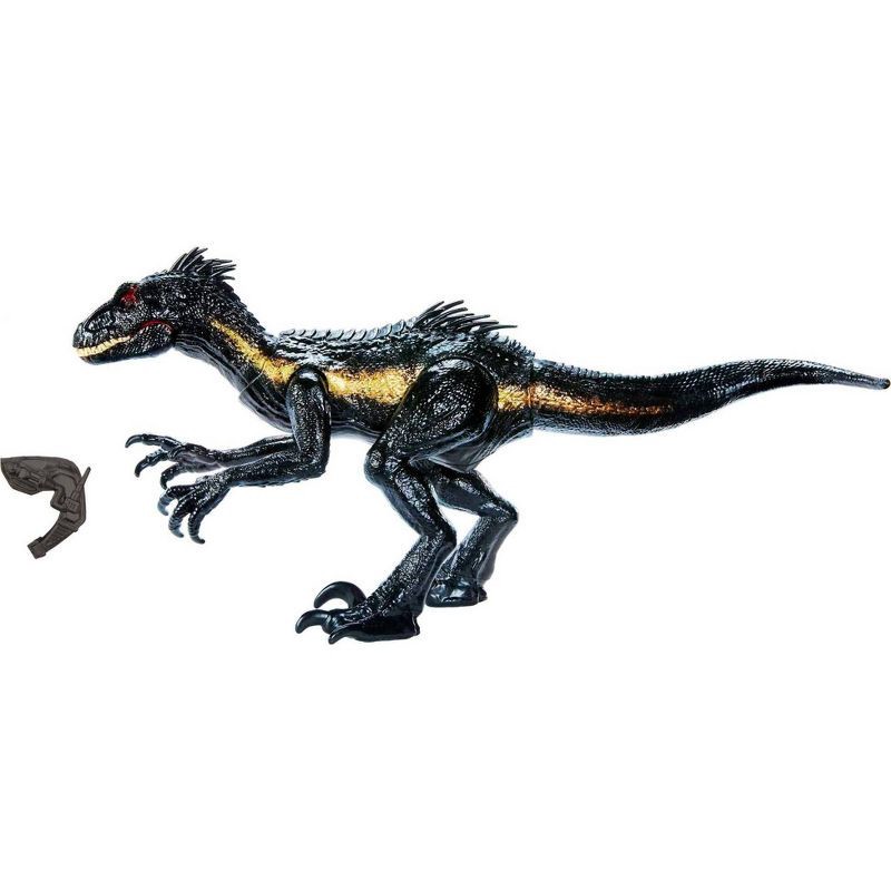 slide 6 of 8, Mattel Jurassic World Dino Trackers Track 'N Attack Indoraptor Action Figure, 1 ct