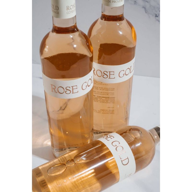 slide 5 of 10, Rose Gold Cotes de Provence Rose - 750ml Bottle, 750 ml