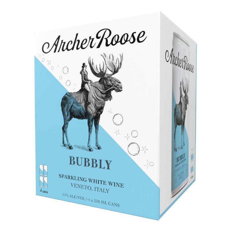 slide 3 of 6, Archer Roose Bubbly - 4pk/250ml Cans, 4 ct; 250 ml