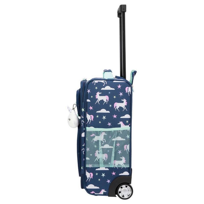 slide 4 of 10, Crckt Kids' Softside Carry On Suitcase - Unicorn Cloud, 1 ct