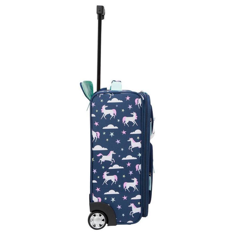 slide 5 of 10, Crckt Kids' Softside Carry On Suitcase - Unicorn Cloud, 1 ct