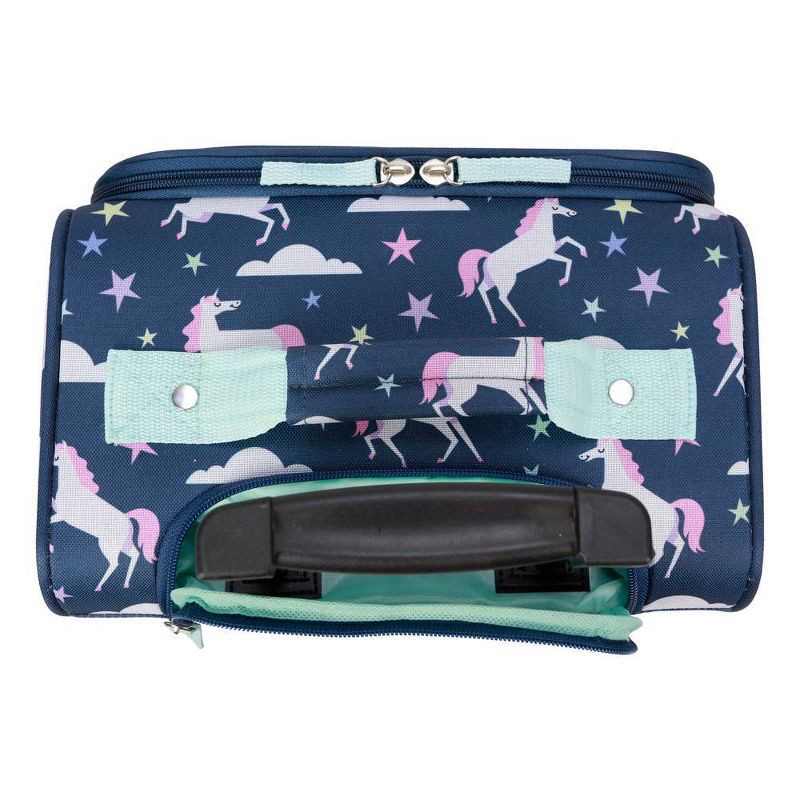 slide 7 of 10, Crckt Kids' Softside Carry On Suitcase - Unicorn Cloud, 1 ct