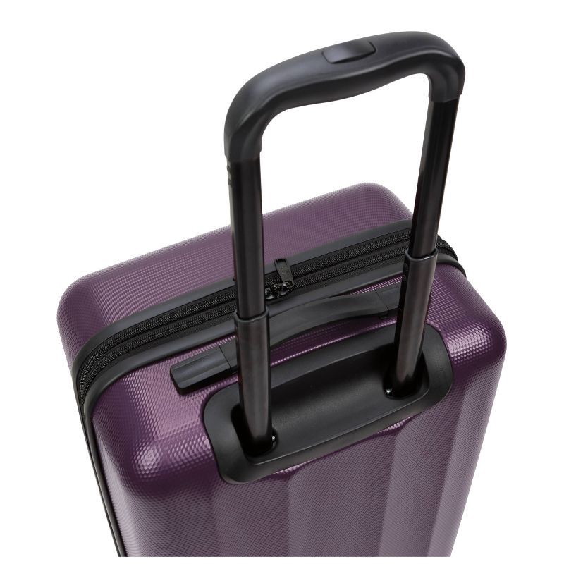 Skyline Hardside Carry On Spinner Suitcase Dark Purple 1 ct Shipt