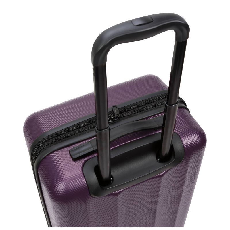 slide 5 of 8, Skyline Hardside Carry On Spinner Suitcase - Dark Purple, 1 ct