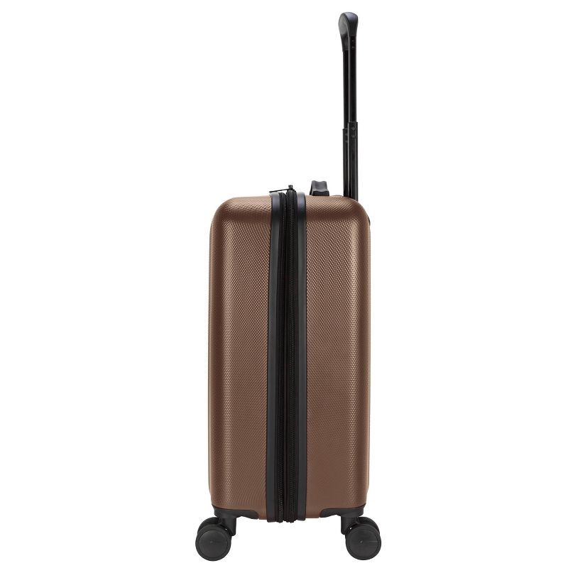 slide 3 of 8, Skyline Hardside Carry On Spinner Suitcase - Brandy Brown, 1 ct