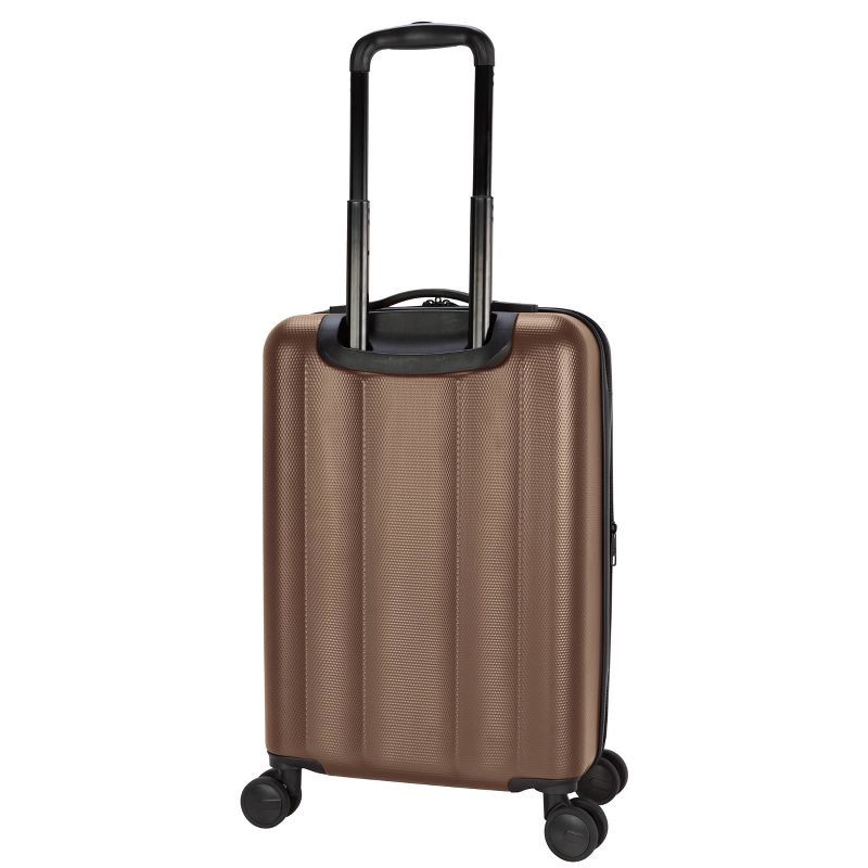 slide 4 of 8, Skyline Hardside Carry On Spinner Suitcase - Brandy Brown, 1 ct