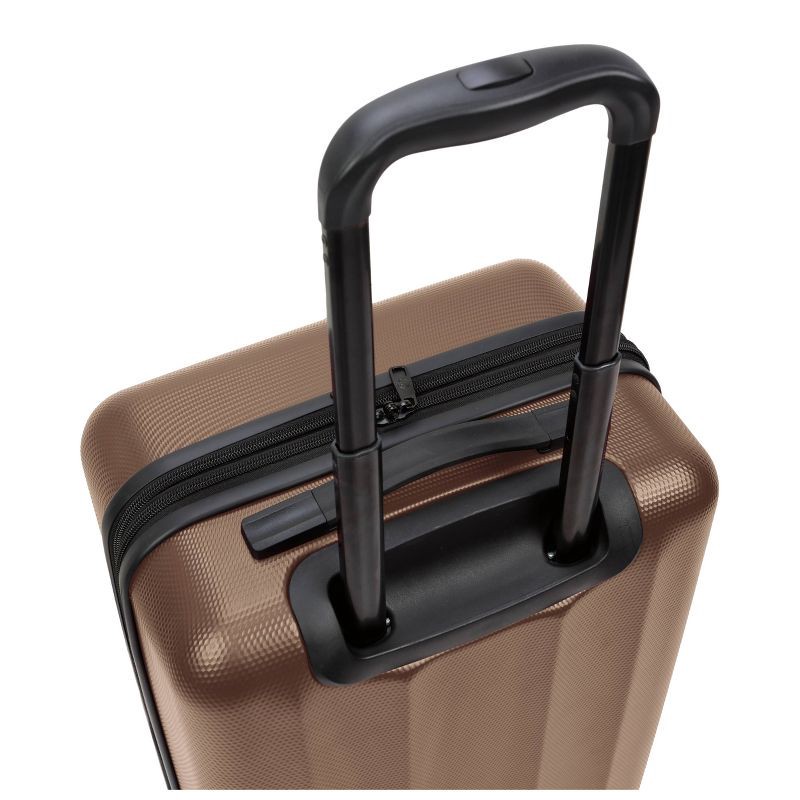 slide 5 of 8, Skyline Hardside Carry On Spinner Suitcase - Brandy Brown, 1 ct