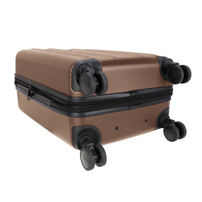 slide 6 of 8, Skyline Hardside Carry On Spinner Suitcase - Brandy Brown, 1 ct