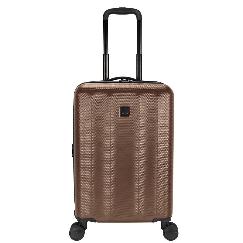 slide 1 of 8, Skyline Hardside Carry On Spinner Suitcase - Brandy Brown, 1 ct