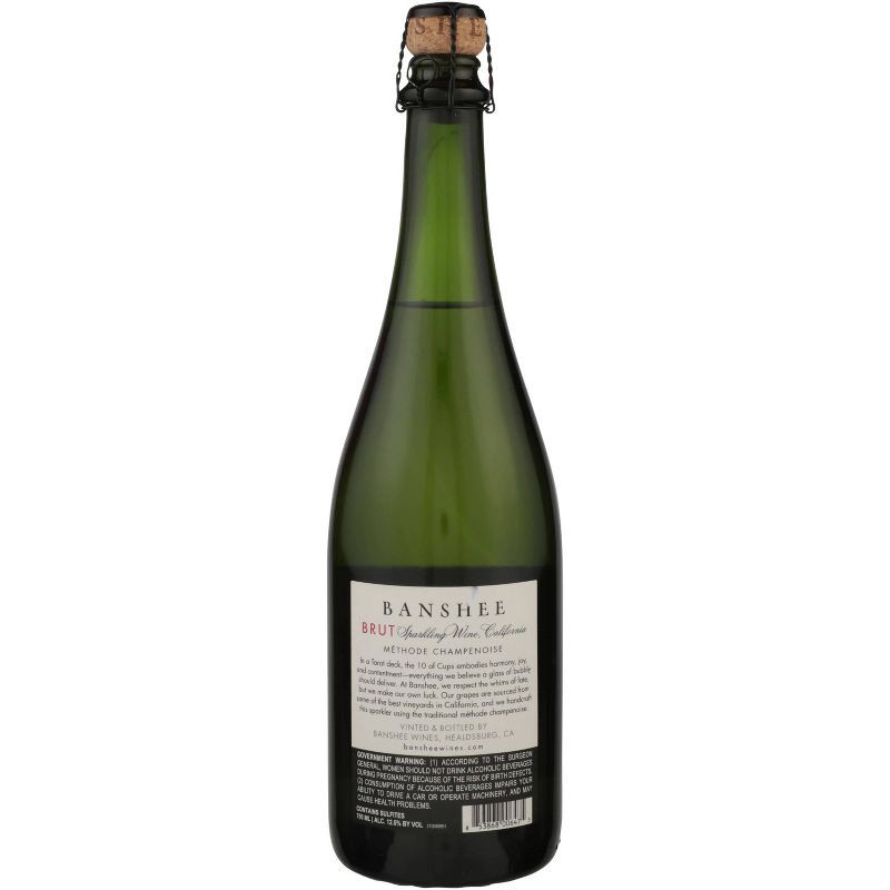 slide 3 of 3, Banshee Ten of Cups Brut - 750ml Bottle, 750 ml