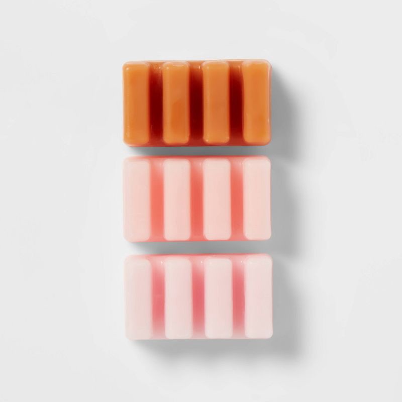 slide 2 of 3, 12 Cube Rainbow Marshmallow, Vanilla Bourbon & Pink Cotton Candy Melts - Threshold™, 1 ct