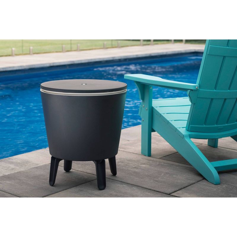 slide 8 of 8, Cool Bar Table - Gray - Keter, 1 ct