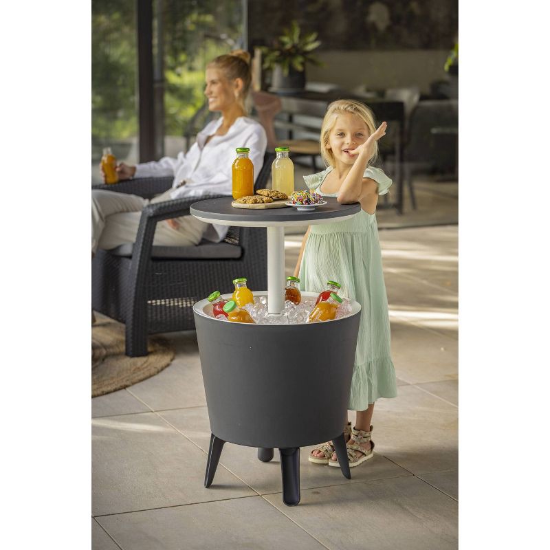 slide 7 of 8, Cool Bar Table - Gray - Keter, 1 ct
