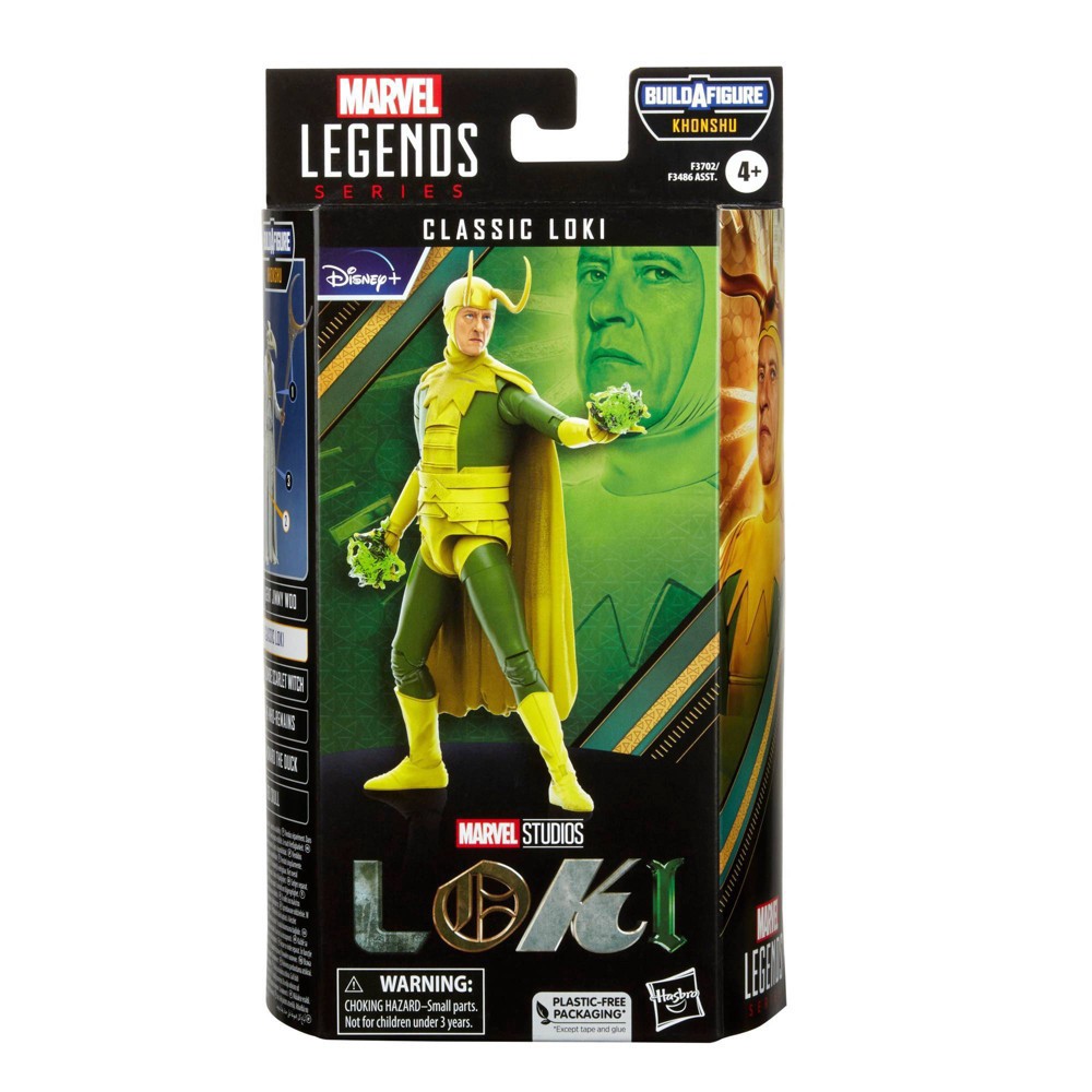 slide 2 of 5, Marvel Legends Series Classic Loki Action Figure, 1 ct