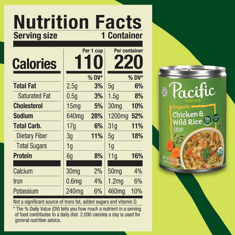 slide 3 of 11, Pacific Foods Organic Gluten Free Chicken & Wild Rice Soup - 16.3oz, 16.3 oz