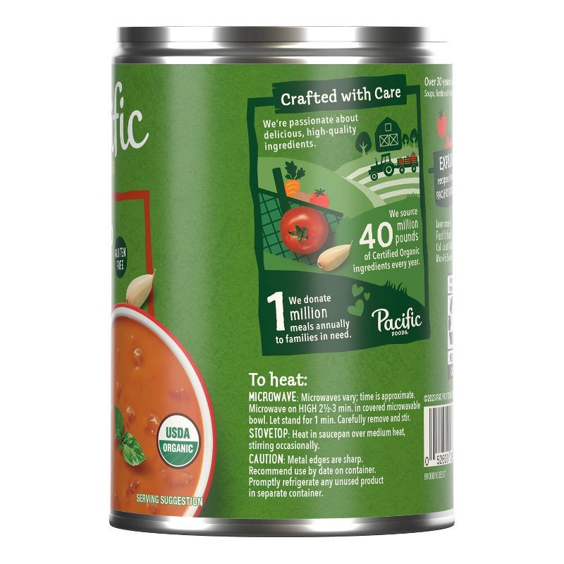 slide 9 of 11, Pacific Foods Organic Gluten Free Hearty Tomato Bisque - 16.3oz, 16.3 oz