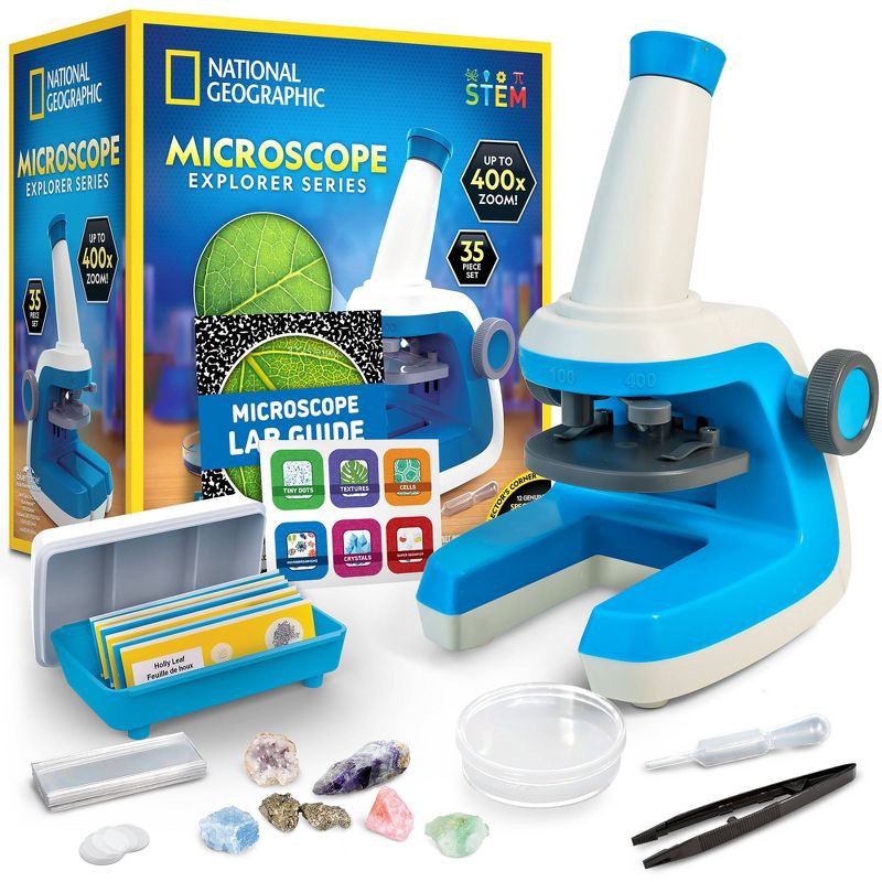 slide 4 of 9, National Geographic Microscope Explorer Series Kit: Science, Biology Activity Guide for 2nd Grade, 1 ct