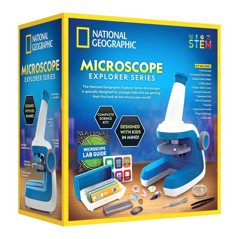 slide 9 of 9, National Geographic Microscope Explorer Series Kit: Science, Biology Activity Guide for 2nd Grade, 1 ct