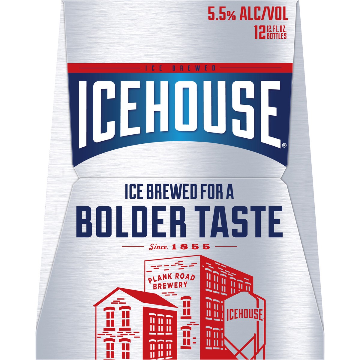 slide 7 of 9, Icehouse Beer, American Lager, 12 Pack, 12 fl. oz. Bottles, 5.5% ABV, 144 fl oz