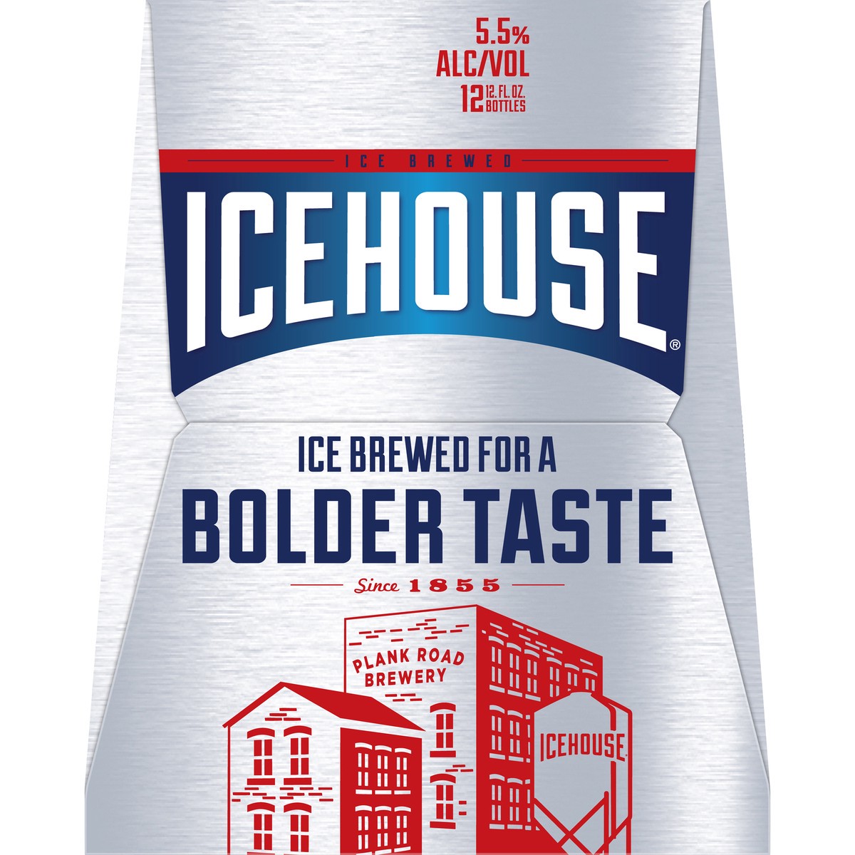 slide 8 of 9, Icehouse Beer, American Lager, 12 Pack, 12 fl. oz. Bottles, 5.5% ABV, 12 fl oz
