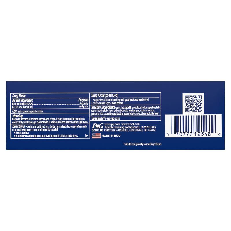 slide 13 of 15, Crest 3D White Advanced Teeth Whitening Toothpaste, Radiant Mint - Trial Size - 2.4oz, 2.4 oz