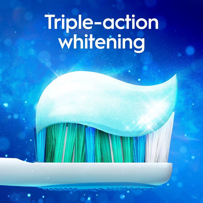 slide 7 of 15, Crest 3D White Advanced Teeth Whitening Toothpaste, Radiant Mint - Trial Size - 2.4oz, 2.4 oz