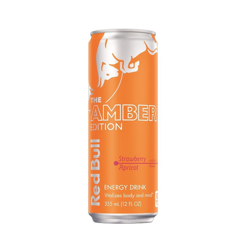 slide 1 of 10, Red Bull Amber Edition Energy Drink - 12 fl oz Can, 12 fl oz