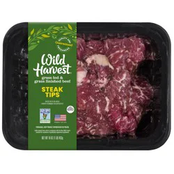 Wild Harvest Grass Fed Beef Steak Tips