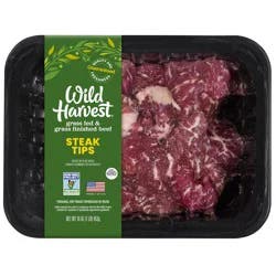 Wild Harvest Grass Fed Beef Steak Tips