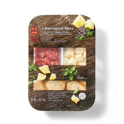 Hot Calabrese, Asiago Cheese Cubes, Crostini Crackers - 2.7oz - Good & Gather™