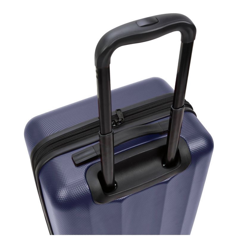 slide 5 of 8, Skyline Hardside Carry On Spinner Suitcase - Navy Peony, 1 ct